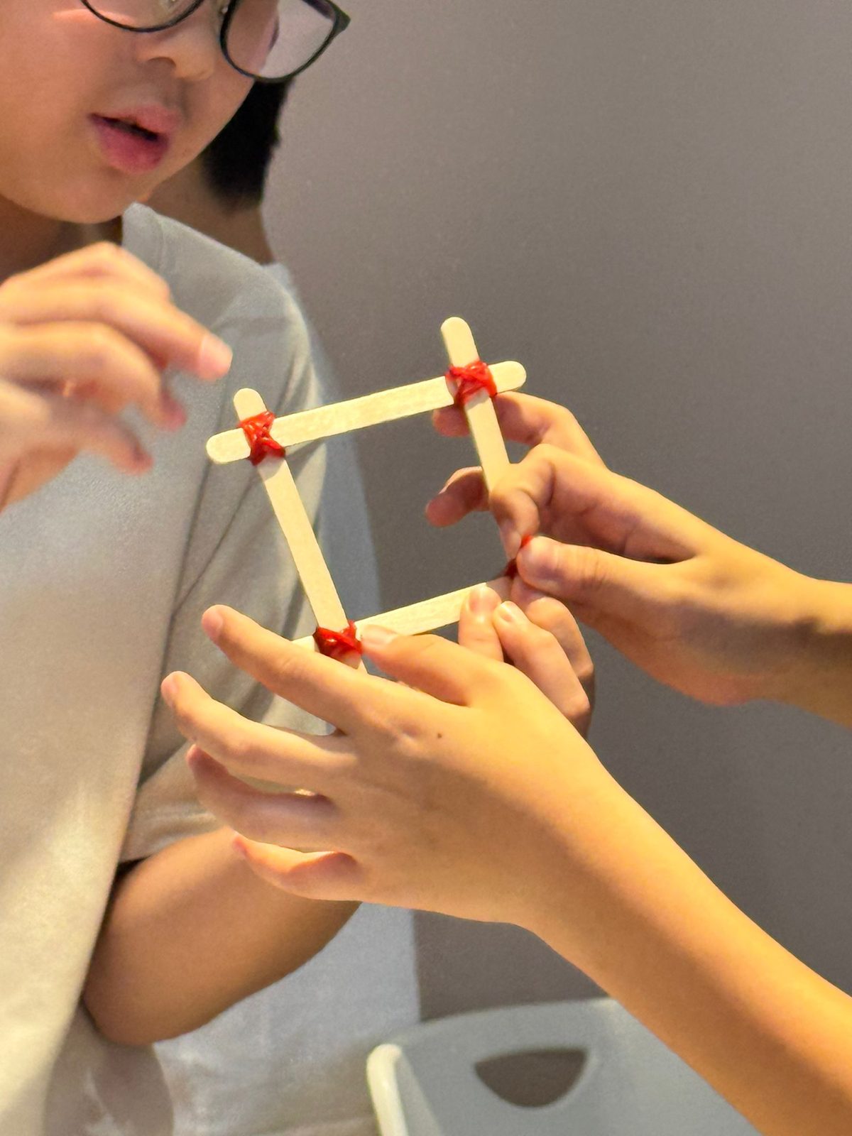 A primary science lesson at Joyous Learning